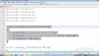 千锋物联网教程：98 pthread cleanup pop函数