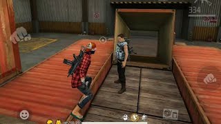 FREE FIRE IN TEAM UP WITH 😠 | ONE TAP GAMEPLAY IN FREE FIRE | UMP,DESERT EAGLE, M1887 | X-EVO GQMERZ