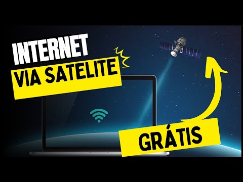 Vídeo: A internet via satélite é gratuita?