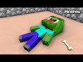 Monster School: Baby Zombie Girlfriend Season 1 (Very Sad Story) - Minecraft Animation