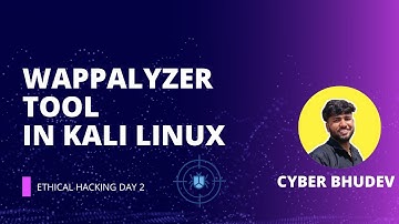 Wappalyzer Tool in Kali Linux | Complete Ethical Hacking Day 02