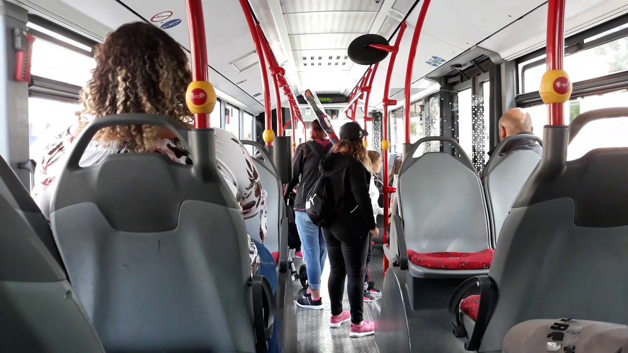 Bus 22A C2 6503 Kagran zu Aspernstraße zu Kagran 1/2 Wien