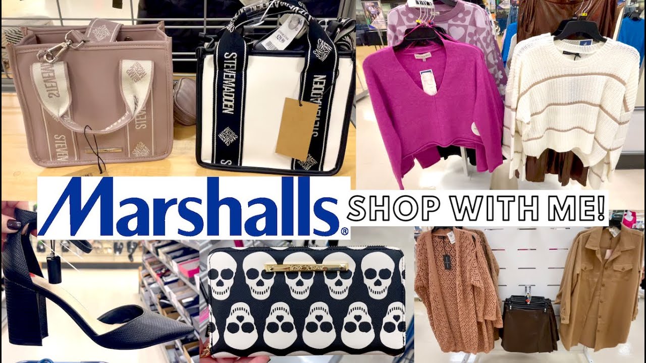 MICHAEL KORS DESIGNER HANDBAGS AT MARSHALLS SHOP WITH ME! PURSE SHOPPING 