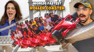 WORLD KI FASTEST ROLLER COASTER Ki Ride Karli - Ferrari World