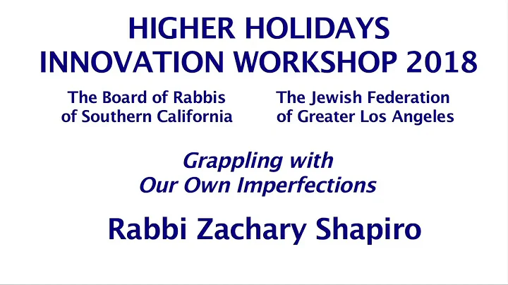 Rabbi Zachary Shapiro