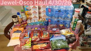 Jewel-Osco Haul 4/30/26 ~ Fetchtopia So Many Super Cheap Groceries 🛒