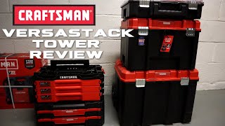 Craftsman Versastack 17 in. Tower Tool Box  - Review & Setup Update