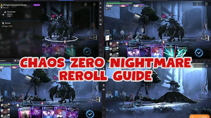 MULTI INSTANCE REROLL - A REROLL NIGHTMARE GUIDE [CHAOS ZERO NIGHTMARE]