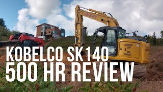 500 HR Review of Kobelco SK140. by Avery Excavating 10,942 views 4 years ago 13 minutes, 26 seconds