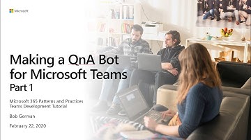 Teams Development: Building a Low-Code QnA Bot for Teams Part 1 (QnA Bot)