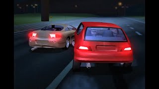 Shingo double crashes into car but in Street Legal Racing Redline screenshot 4