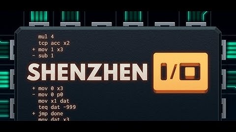 Remote Kill Switch - Shenzhen I/O Part 34