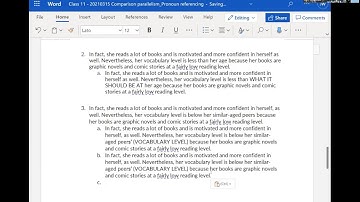 Grammar for IELTS: Parallelism in comparisons