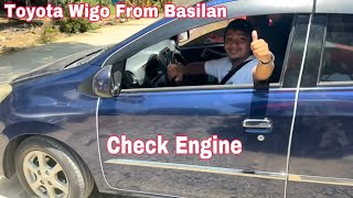 Toyota Wigo Check Engine Low Power from Basilan