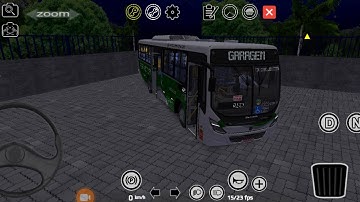 Proton bus simulator 2 com MOD map Novo recanto saindo da garagem com Marcopolo Torino S asa nortuna