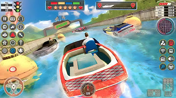 speed boat racing #1 - Gameplay walkthrough (iOS/Android)