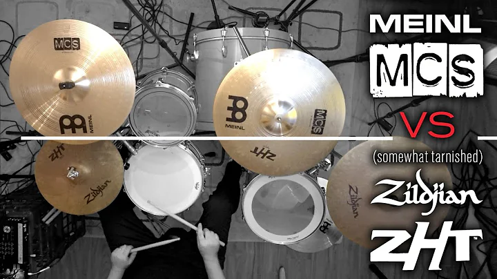 Meinl MCS vs Zildjian ZHT Cymbal Set Comparison 14" Hi Hat 16" 18" Crash 20" Ride. HQ Audio & Video