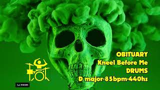 OBITUARY KNEEL BEFORE ME DRUMS-(ISOLATED TRACKS MOISES)