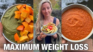 WHAT I EAT IN A DAY | Down 60 Pounds | Starch Solution Maximum Weight Loss