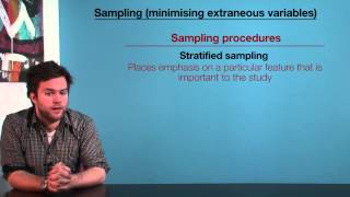 VCE Psychology - Sampling