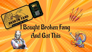 I purchased Operation Broken Fang Pass and use All Start