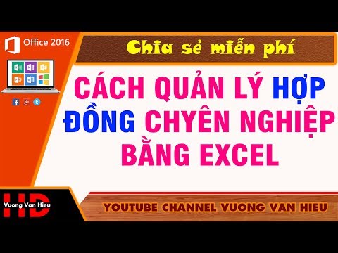 Thủ Thuật Excel: Cách Quản Lý Hợp Đồng Bằng File Excel