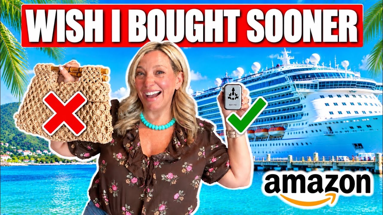I Packed 20+ Amazon Cruise Finds & Here’s What Was Worth It
