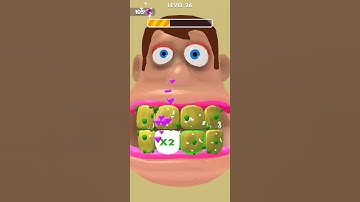 Teeth Runner!:"All levels Gameplay" (Level-26) Complete