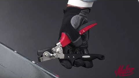 Malco SL1R Snap Lock Punch Video