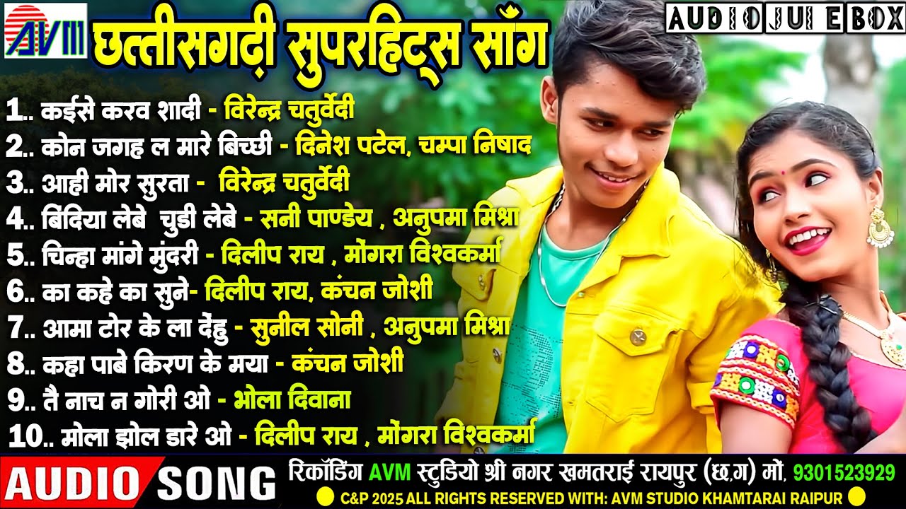 छत्तीसगढ़ी सुपरहिट सॉन्ग | New Cg Song | Audio Jukebox | Chhattisgarhi Gana2025 | Top 10 | AVM TADKA