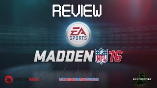 Madden NFL 16 Review(From @pastapadre - full review of Madden NFL 16, with a focus on gameplay, Draft Champions, Connected Franchise, and online play. Full written review: ..., 2015-08-24T15:22:52.000Z)