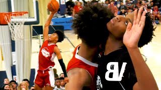 Mikey Williams Dunks TWICE + Hits 3 From VOLLEYBALL LINE! Catching LOBS + Drops 31 In ONE HALF!!