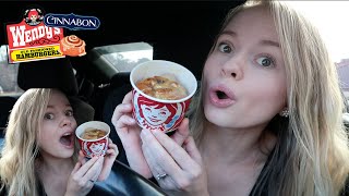 **NEW**  WENDY'S CINNABON PULL - APART CINNAMON ROLL