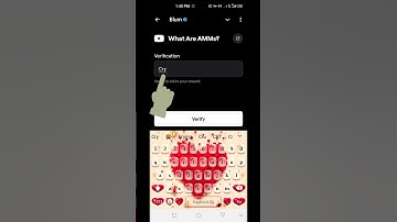 Blum AMMs verification Code #shorts #amms #blumtoken