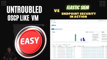 OSCP Like VM: Untroubled  vs  Elastic SIEM | Attack & Detect, Can we detect the attack?