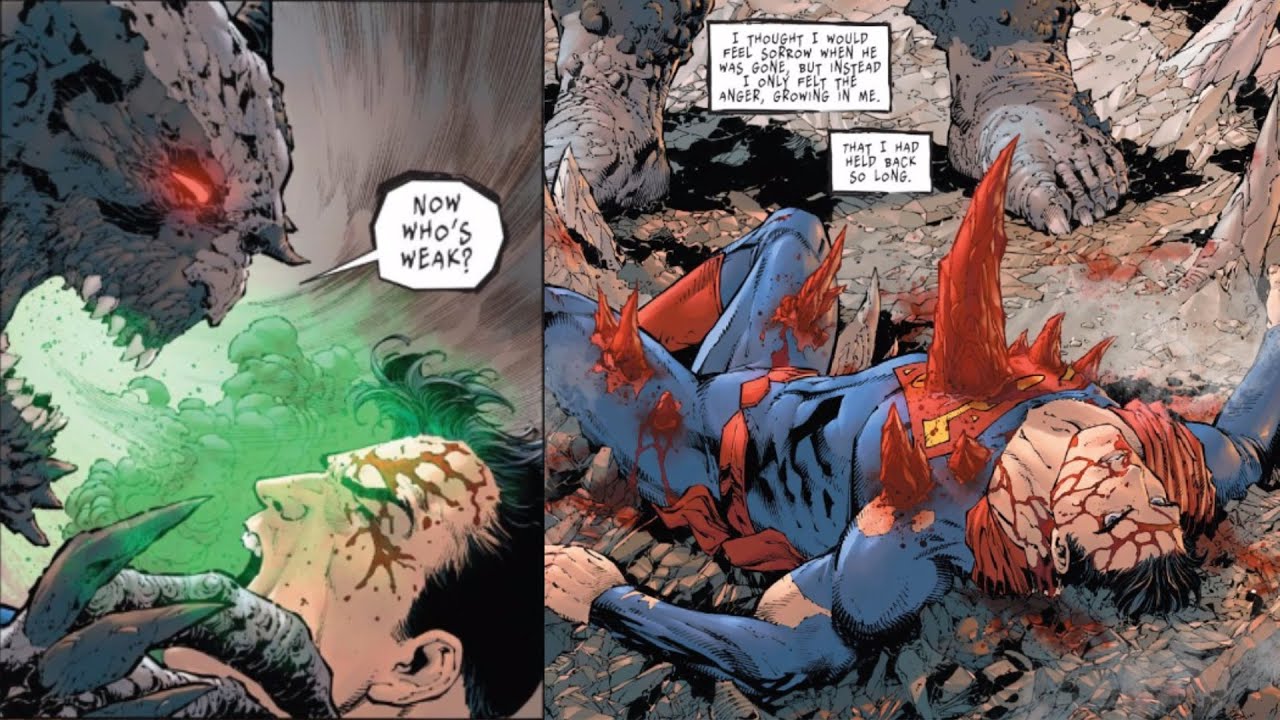 Batman Becomes Doomsday And Kills Superman