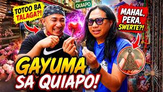 GAYUMA SA QUIAPO with Sir Rex and Pakito Jones (Kamote Club) Vlog