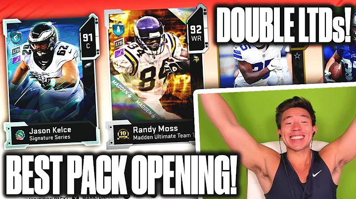 WE PULL RANDY MOSS! BEST PACK OPENING! Madden 20 U...