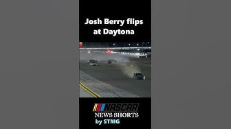 Josh Berry flips at Daytona #shorts thumbnail
