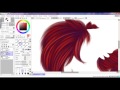 Туториал гривы в Paint Tool SAI