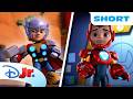Iron Man Build Thor a New Car! 🥹🚗 | Meet Iron Man and his Awesome Friends |@MarvelHQ x @disneyjr