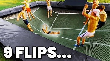 Worlds first 9 flips...