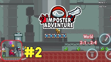 Red Imposter - Nightmare Adventure Gameplay Walkthrough Part 2 Android, iOS) #2