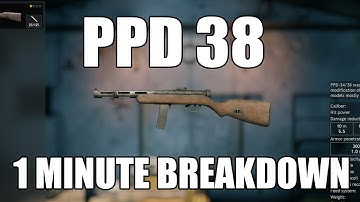 Enlisted || PPD 38 (box mag) complete breakdown in less than 1 minute