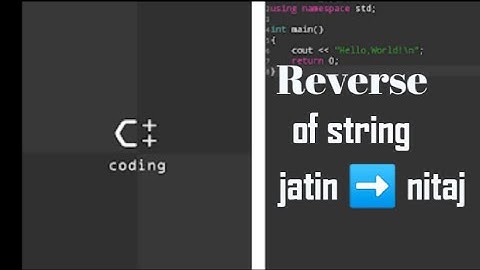 Reverse of string | c program | coding Hubs | #viral #computerscience