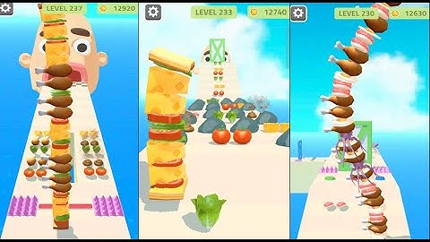 Sandwich Runner Gameplay Walkthrough🥪All Levels Android /iOS Gameplay 🥪 Part-41 #superbearadventure