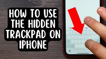 How to Use the Hidden Trackpad on iPhone [2022] Works on iPhone 13
