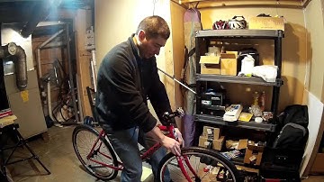 Vintage bike build part 3 - Quill Stem Adapter, Stem, Drop Bar install