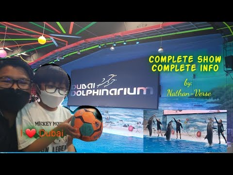 Dubai Dolphinarium| complete show| one of best attraction in Dubai| @Nathan-Verse