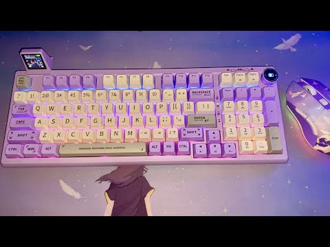 АСМР ОБЗОР КЛАВИАТУРЫ EPOMAKER RT100